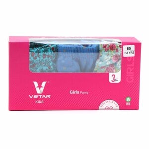 V-Star Girl Panties 3pc Bubbly, 3-4