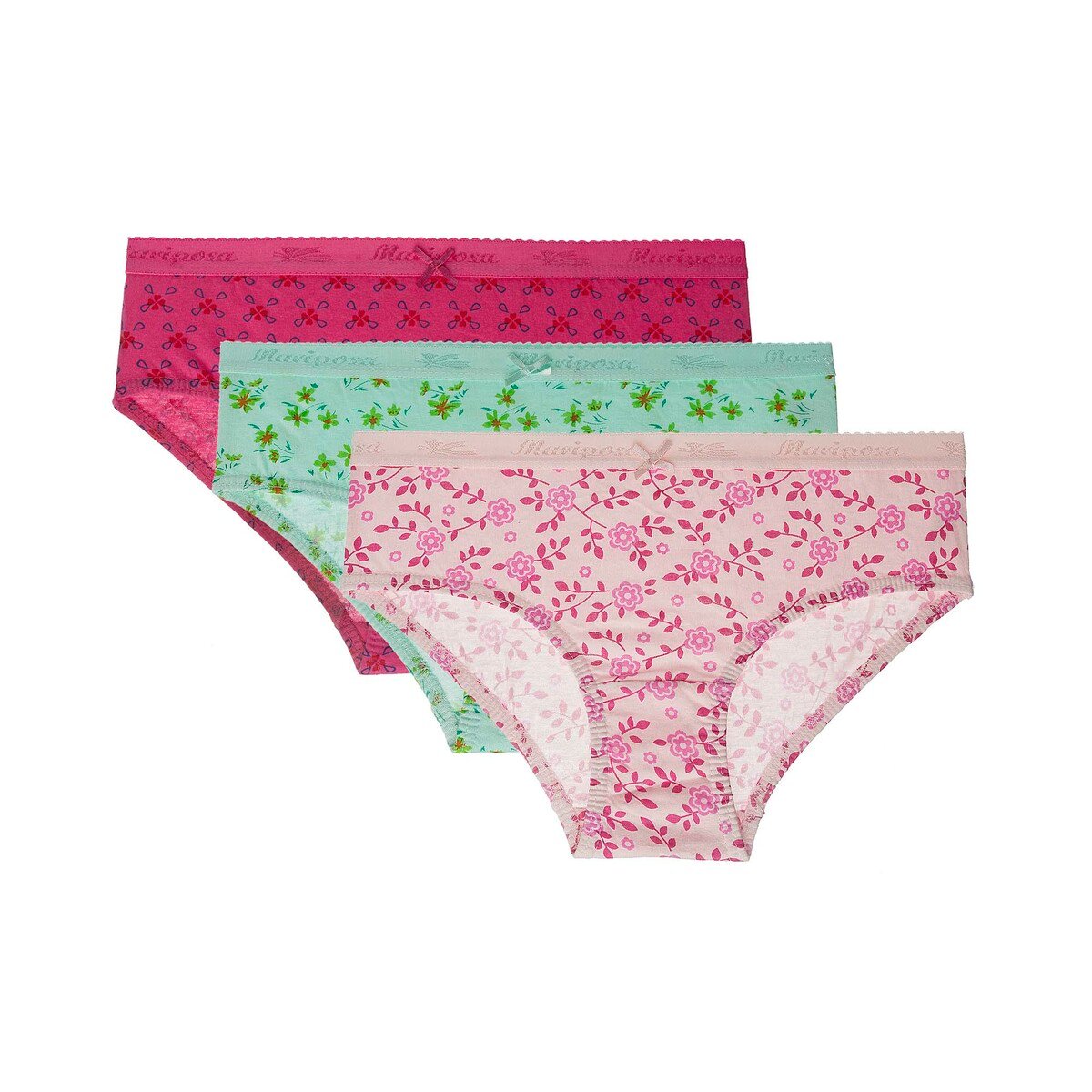 Mariposa Women's Panty Print Outer-36 3Pcs Pack Assorted Colors - Small ...