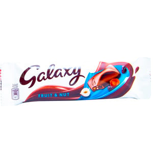 Buy Galaxy Fruit & Nut Chocolate Bar 36 g Online at Best Price | Covrd Choco.Bars&Tab | Lulu Kuwait in Kuwait