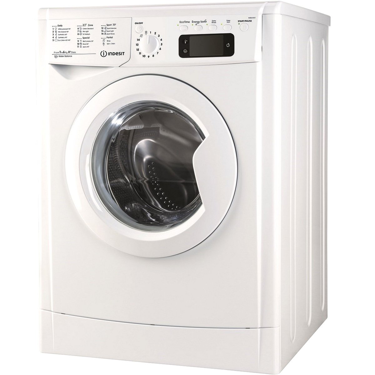 Indesit Front Load Washing Machine IWSE61051CECO-GCC 6Kg