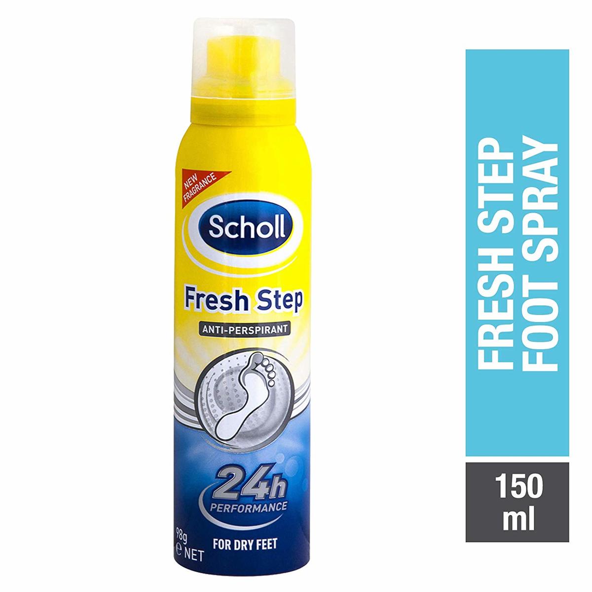 Scholl Foot Care Fresh Step Odour Control Foot Spray 150 ml