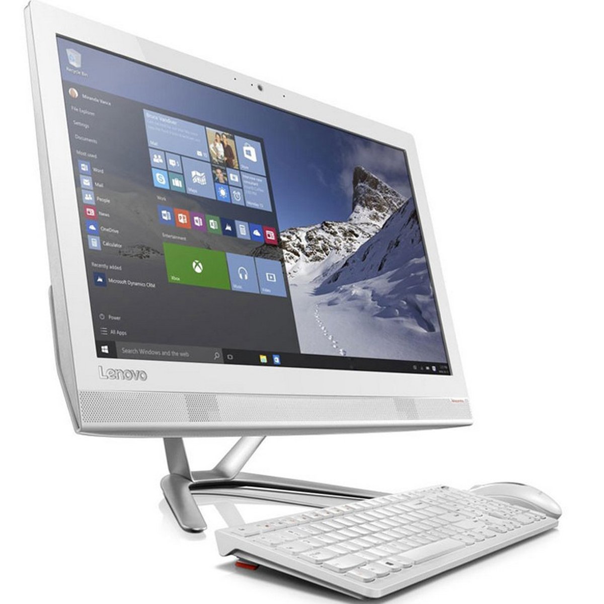Lenovo All in One Desktop 300F0BY00J7AX i3 White