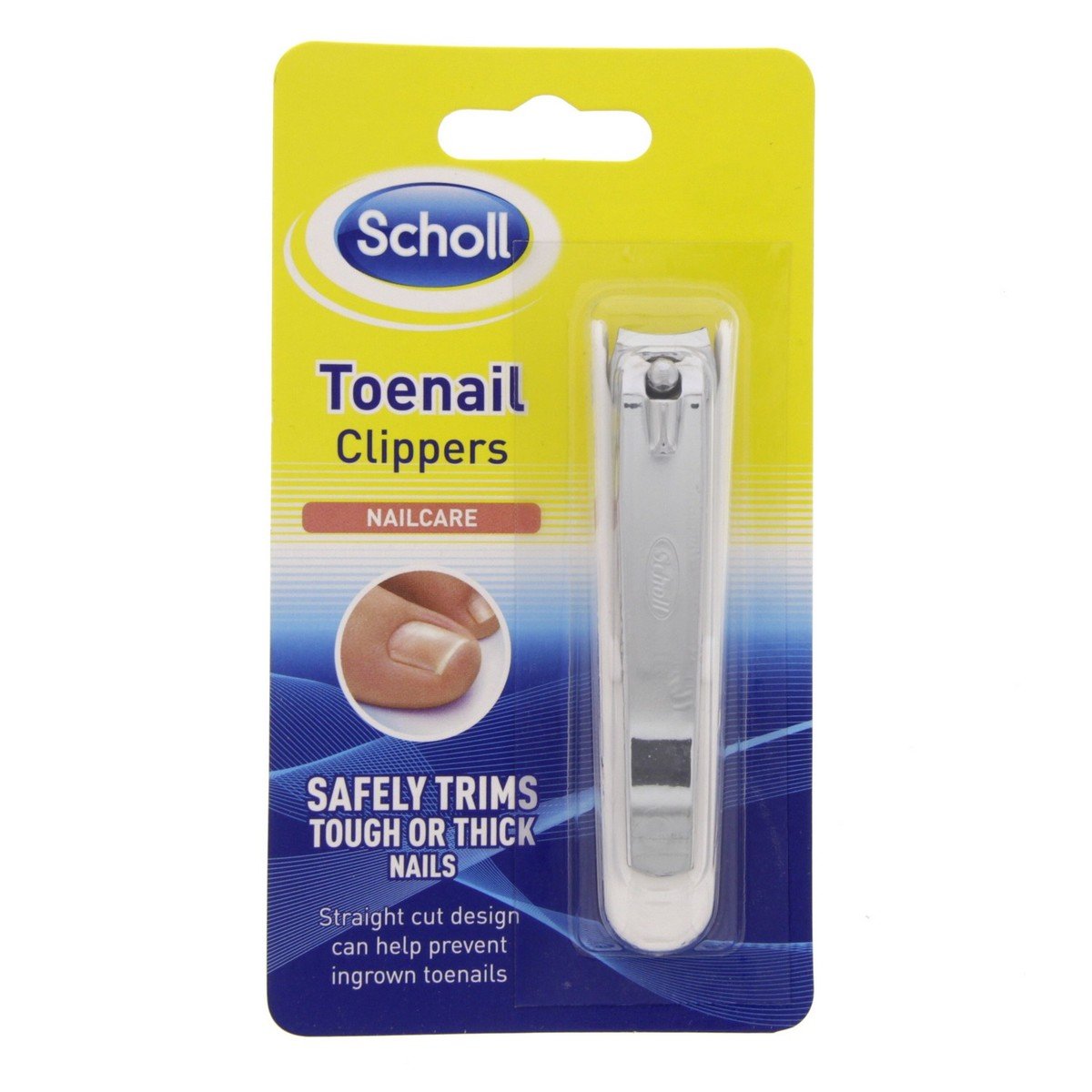 Scholl Toenail Clippers Nailcare 1pc
