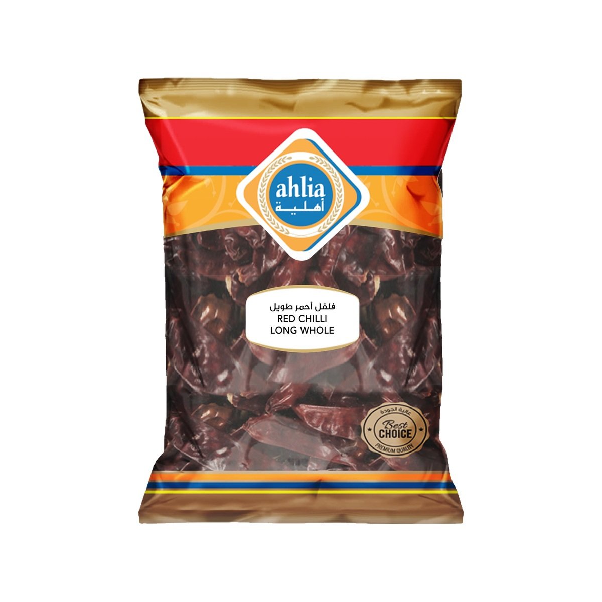 Ahlia Red Chilli Long Whole 100g