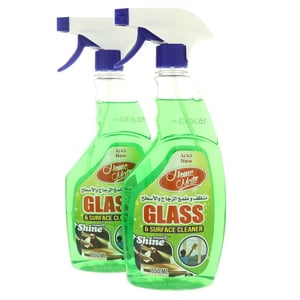 Home Mate Glass and Surface Cleaner Green 2 x 650ml