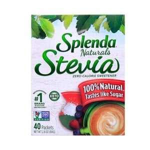 Splenda Stevia Zero Calorie Sweetener 40 pcs