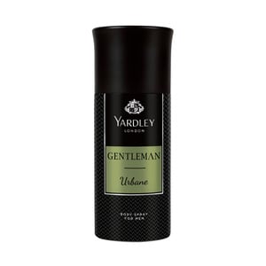 Yardley Gentleman Urbane Deodorant Body Spray For Men, 150 ml
