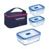 Luminarc Rectangle Pure Box 3pcs Set L2150