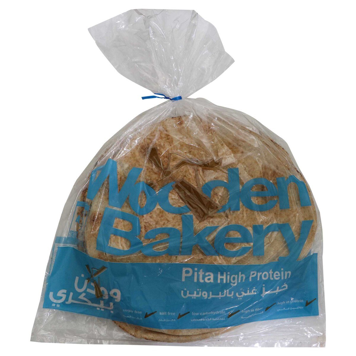وودن بيكري خبز عربي (بيتا عالي البروتين) عبوة واحدة
