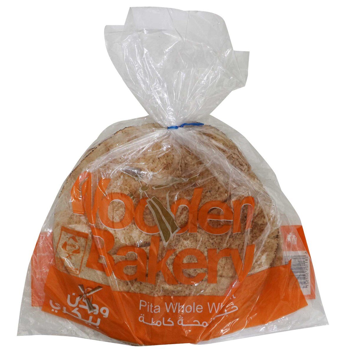 وودن بيكري خبز  عربي بالقمح الكامل - حبة واحدة