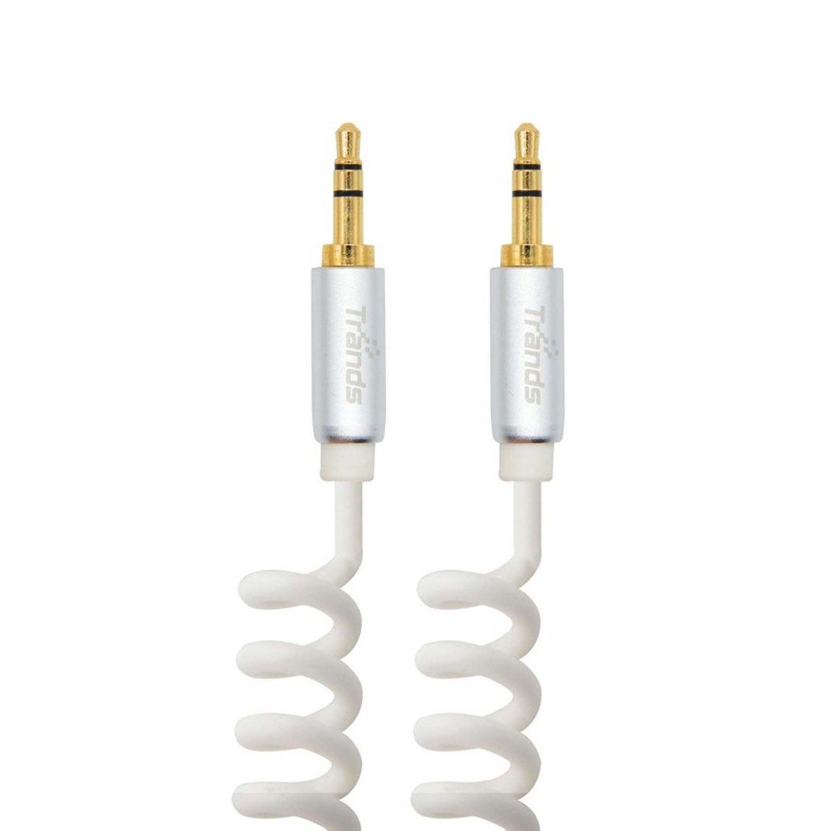 Trands 3.5mm Coiled Aux Audio Cable CA851