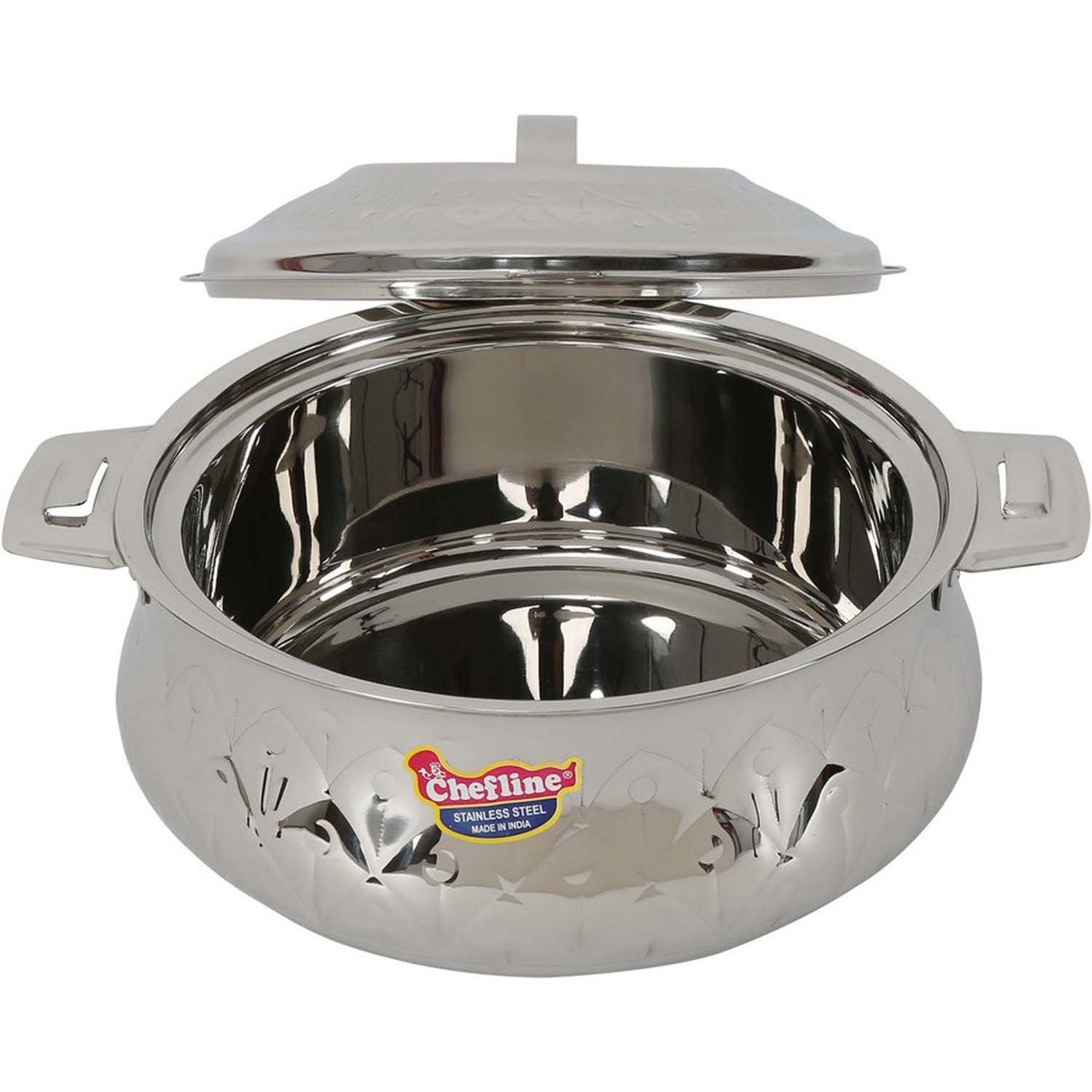 Chefline Stainless Steel Hot Pot Silver 3.5Ltr