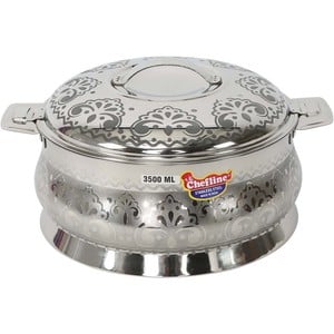 Chefline Stainless Steel Hot Pot 3.5L Silver