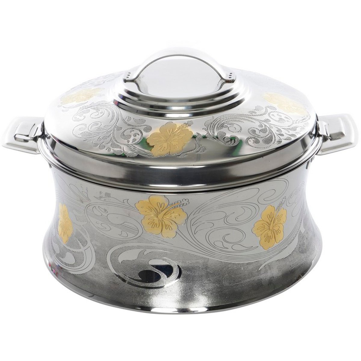 Chefline  Stainless Steel Hot Pot Shahnaz Gold 2500ml