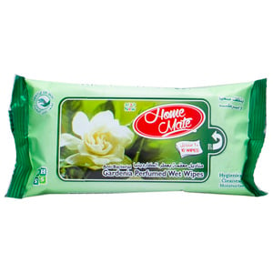 Buy Home Mate Gardenia Perfumed Wet Wipes 10pcs Online at Best Price | Travel Tissue &Wipes | Lulu Kuwait in Kuwait