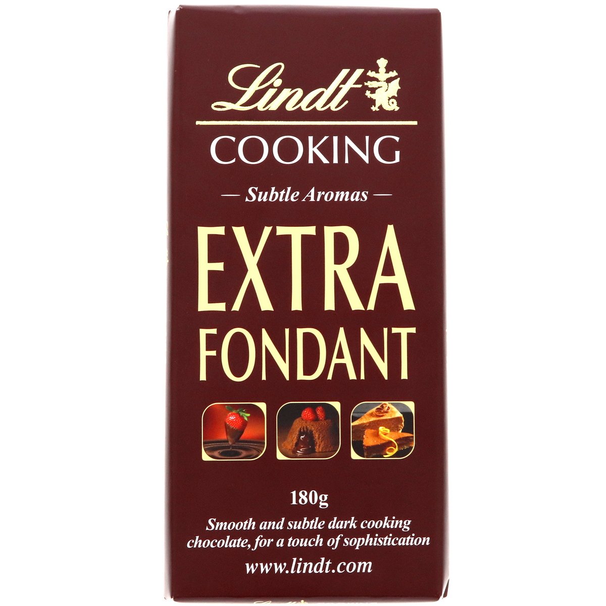 Lindt Extra Fondant Dark Cooking Chocolate 180 g