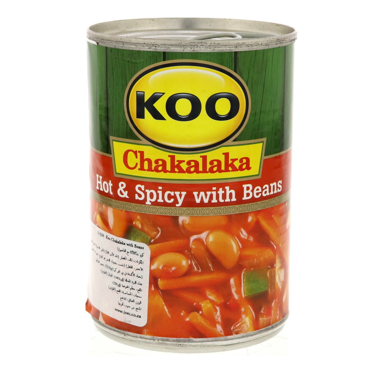 Koo Chakalaka Hot And Spicy With Beans 410 g