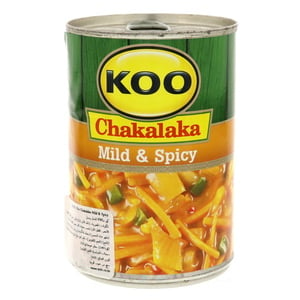 Koo Chakalaka Mild And Spicy 410g