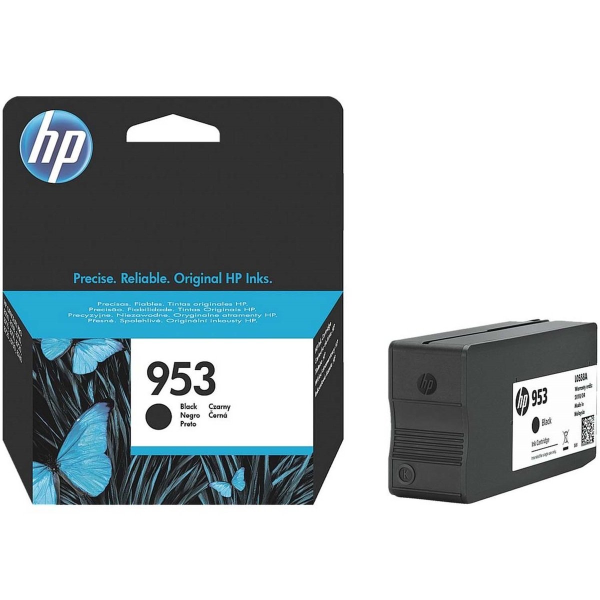 HP 953 Original Ink Cartridge (L0S58AE),Black