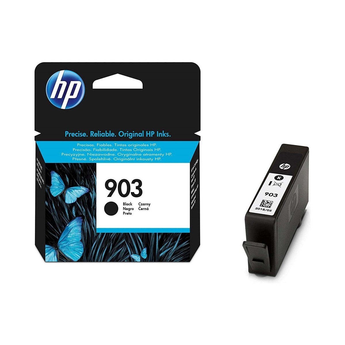 HP 903 Original Ink Cartridge (T6L99AE),Black
