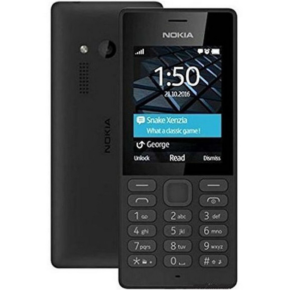نوكيا جوال مميز 150 ثنائي بطاقة SIM أسود