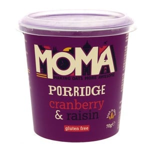 Moma Porridge Oats With Cranberry & Raisin 70g