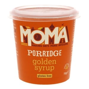 Moma Porridge Golden Syrup 70g