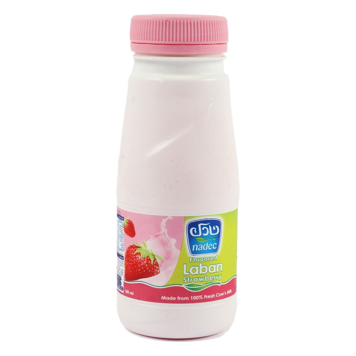 Nadec Flavored Laban Strawberry 180ml