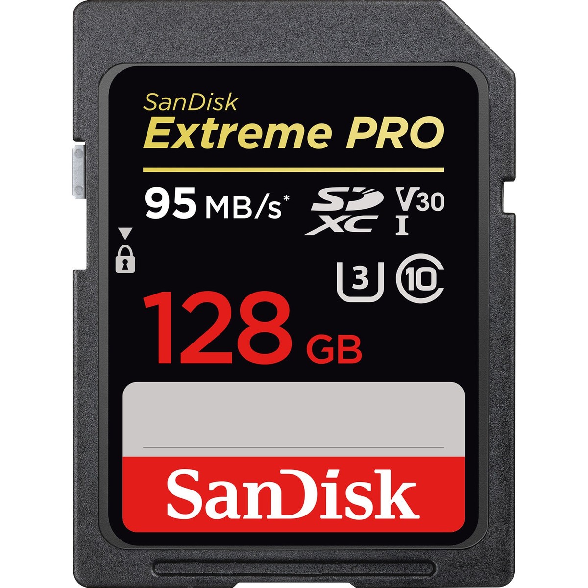 SanDisk Extreme PRO SDXC Card SDSDX V30 128GB