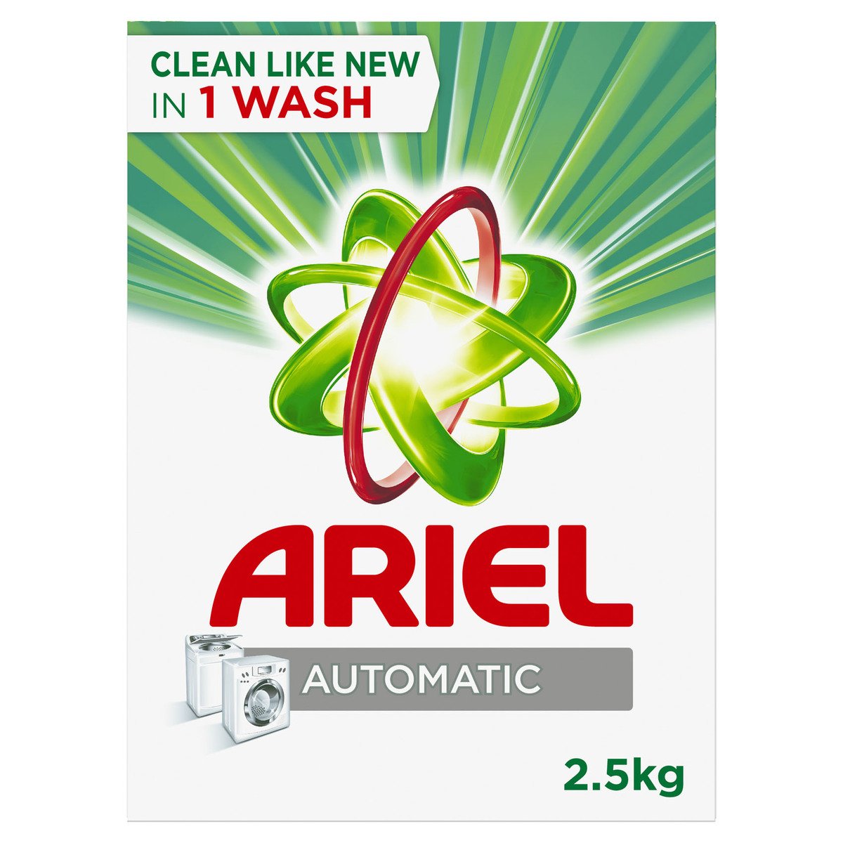 Buy Ariel Automatic Laundry Powder Detergent Original Scent 2.5kg Online at Best Price | Front load washing powders | Lulu KSA in Saudi Arabia