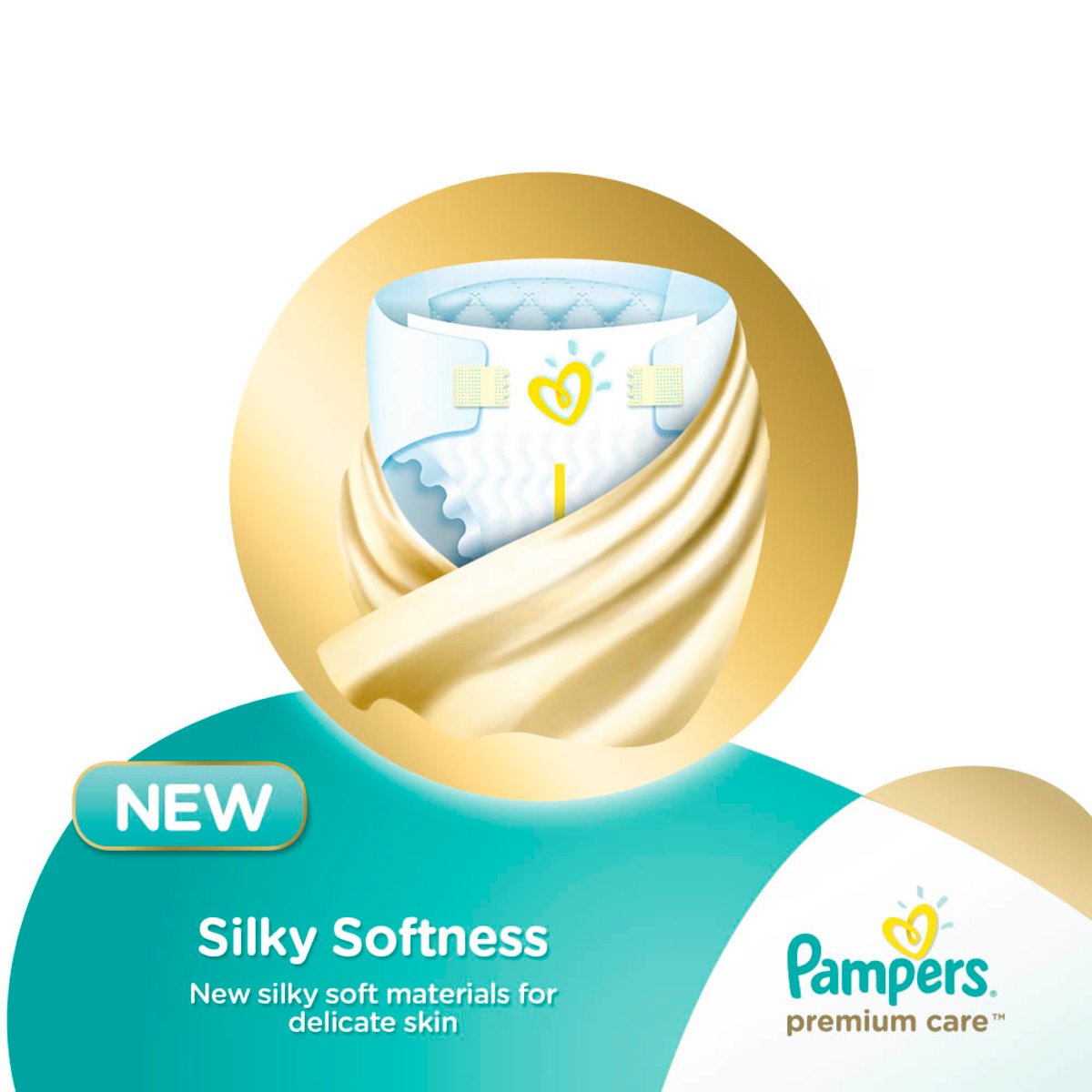 Pampers Premium Care Diapers, Size 2, Mini, 3-6kg, Mega Box, 108pcs Count