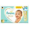 Pampers Premium Care Diapers Size 3, 6-10kg The Softest Diaper 116pcs