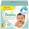 Pampers Premium Care Diapers Size 4, 9-14kg The Softest Diaper 100pcs
