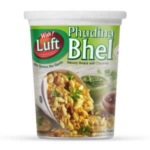 Wah Luft Bhel Puri with Pudina Savory Snack 100g