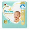 Pampers Premium Care Diapers Size 3, 6-10kg The Softest Diaper 25pcs