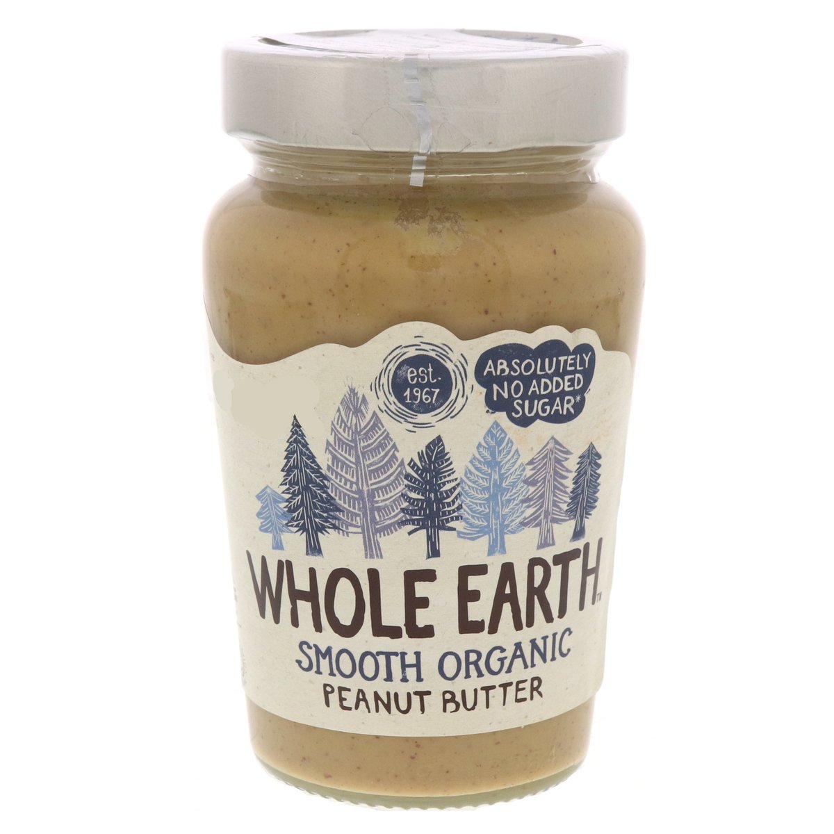 Whole Earth Smooth Organic Peanut Butter 340 g