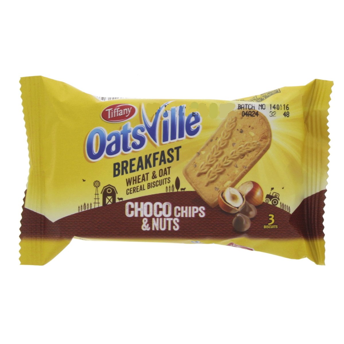 Tiffany Oats Ville Breakfast Choco Chips And Nuts 12 x 50g