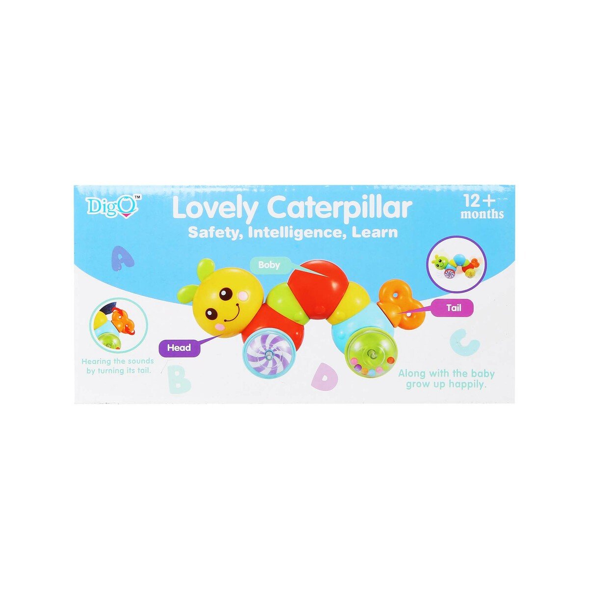 First Step Lovely Caterpillar Toy WD3745