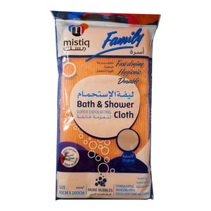 Mistiq Original Bath & Shower Cloth Size 30 x 100cm 1pc