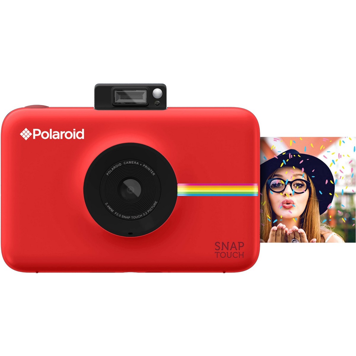 Polaroid Snap Touch Instant Print Digital Camera POLSTR Red