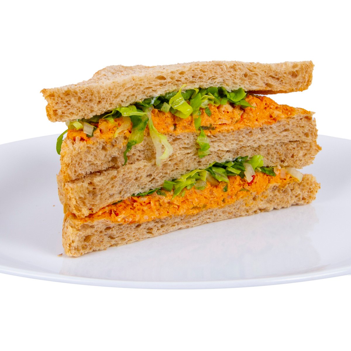 Chicken Salad Spread Spicy Brown Bread Sandwich 1pc