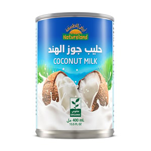 Natureland Organic Coconut Milk 400ml