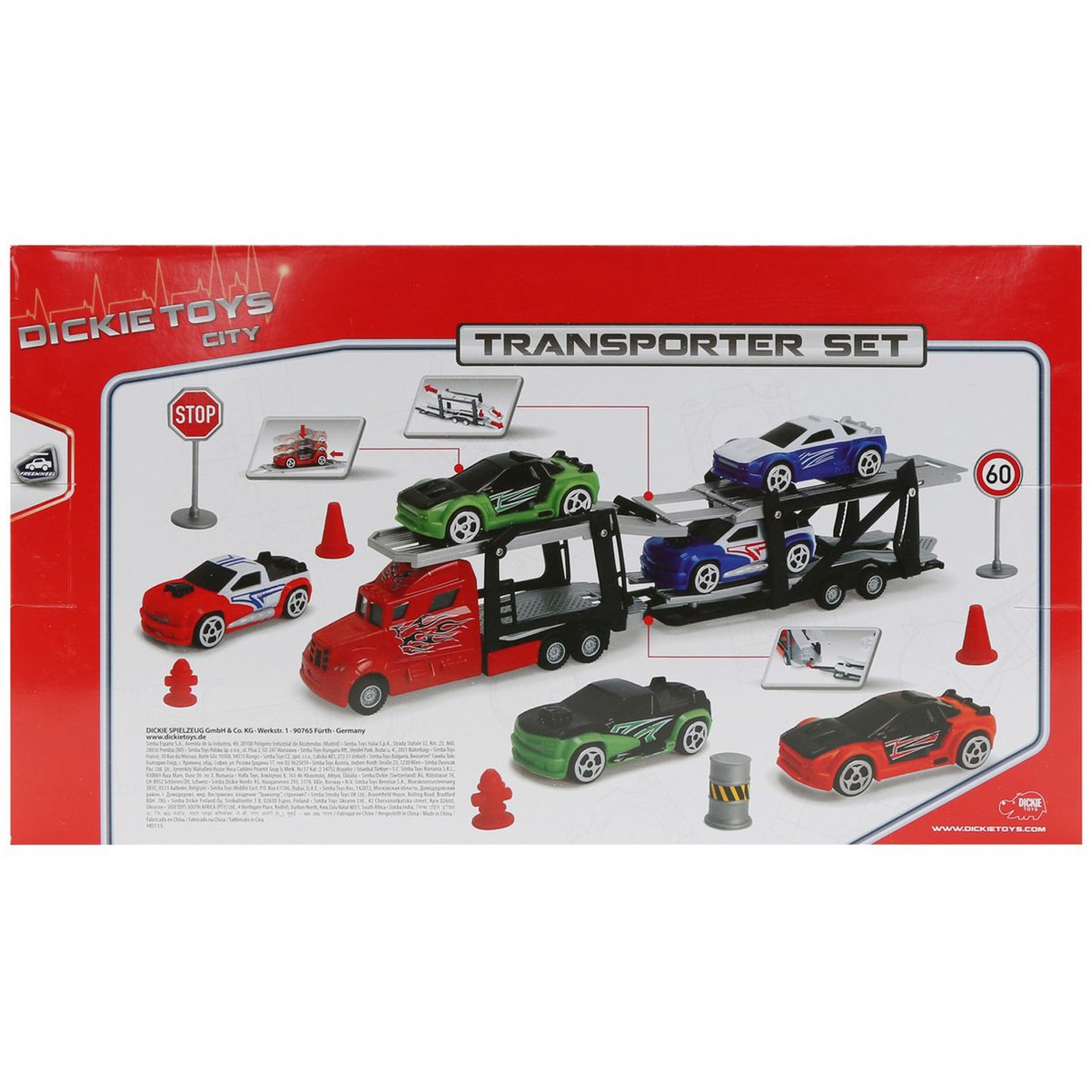 Dickie Transporter Set 203745001