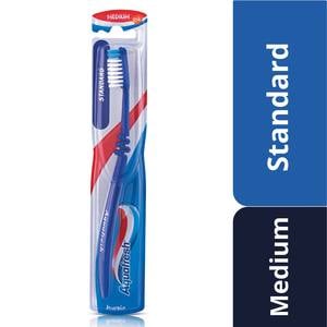 Aquafresh Standard Toothbrush Medium Assorted Color 1pc