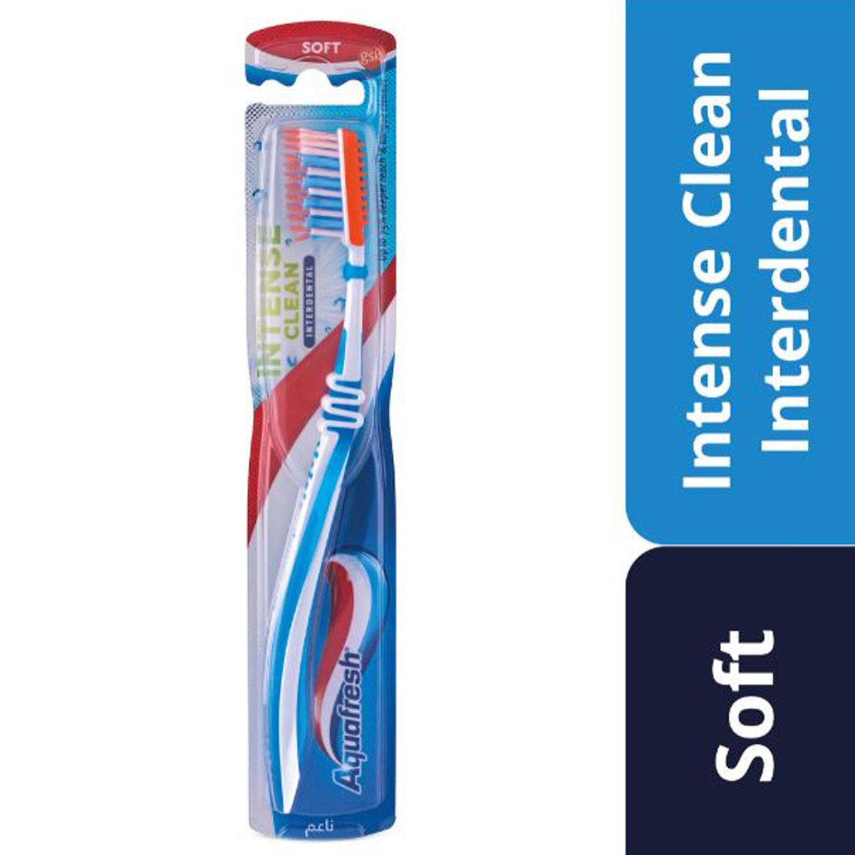 Aquafresh Intense Clean Interdental Toothbrush Soft Assorted Color 1 pc