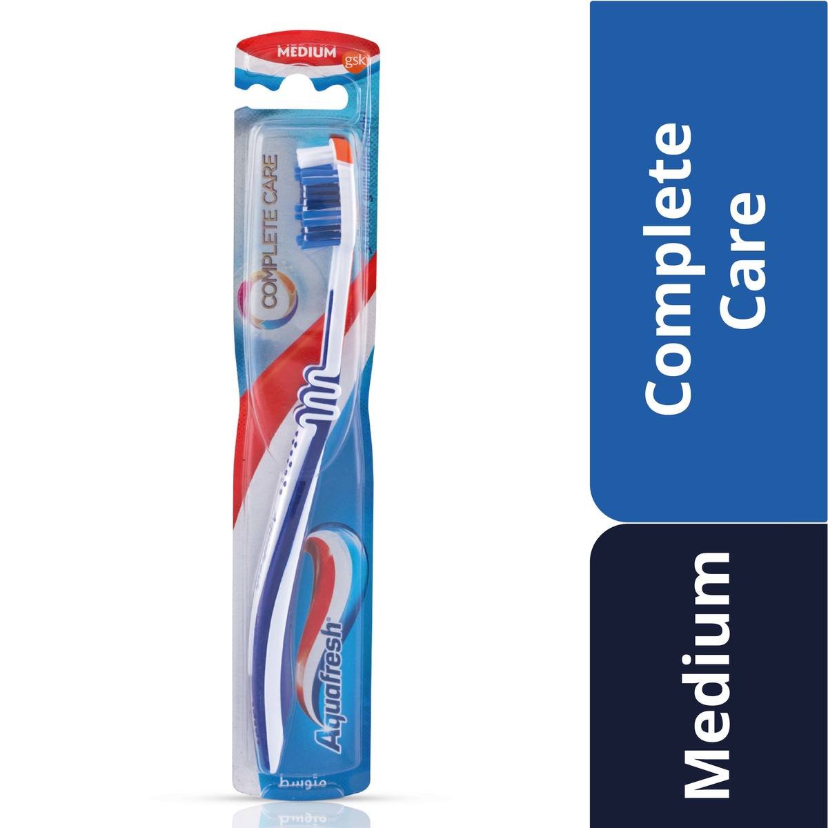Aquafresh Complete Care Toothbrush Medium Assorted Color 1 pc