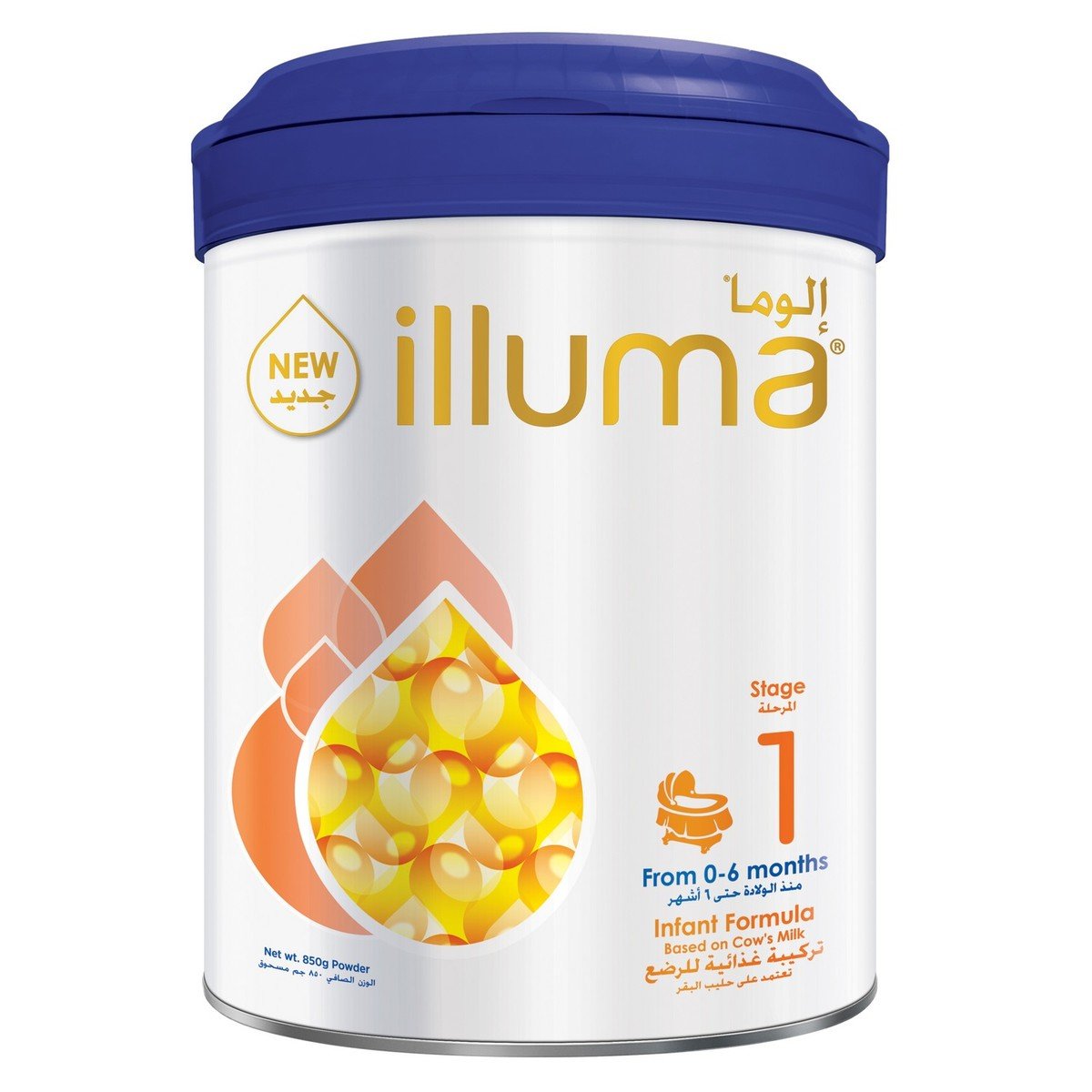 Illuma Infant Formula Stage 1 From 0 - 6 Months 850 g