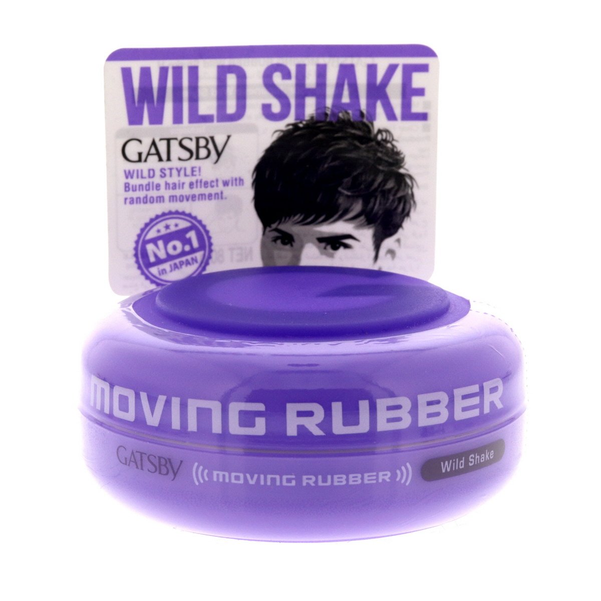 Gatsby Moving Rubber Wild Shake Hair Gel 80 g