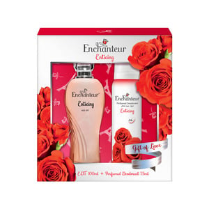 Enchanteur EDT Enticing 100 ml + Perfumed Deodorant 75 ml