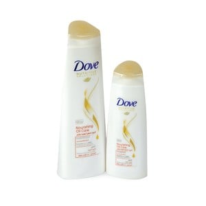 Dove Nutrive Solution Nourishing Oil Care Shampoo 400 ml + 180 ml
